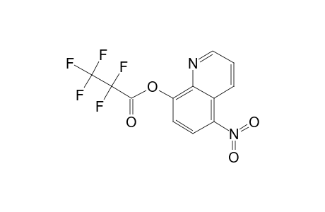 5-Nitro-8-quinolinol, pentafluoropropionate