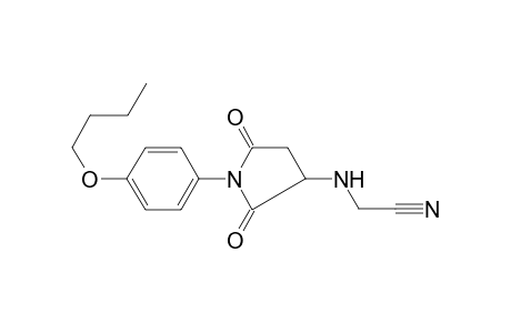 Acetonitrile, 2-[1-(4-butoxyphenyl)-2,5-dioxo-3-pyrrolidinylamino]-