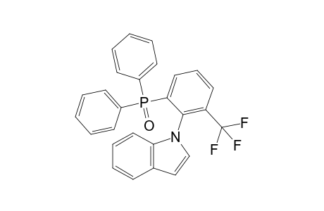 ()-N-[2'-diphenylphosphinyl-6'-(trifluoromethyl)phenyl]indole