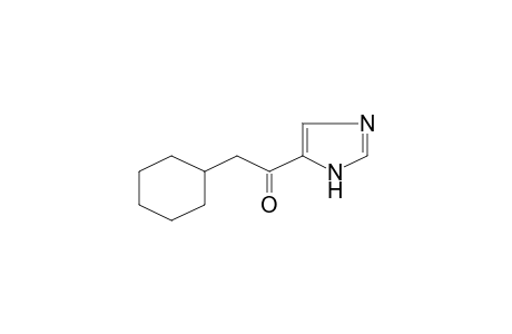 Ethanone, 2-cyclohexyl-1-(1H-imidazol-4-yl)-