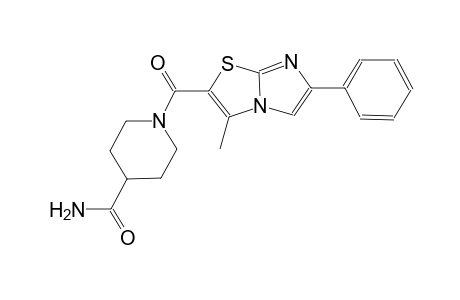 4-piperidinecarboxamide, 1-[(3-methyl-6-phenylimidazo[2,1-b]thiazol-2-yl)carbonyl]-