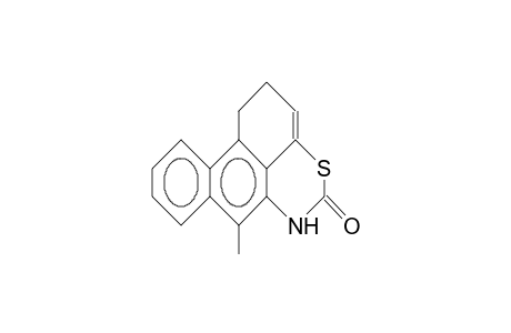 7-Methyl-1,2-dihydrophenanthro(10,10a,1-de)4,6-thiazin-5(6H)-one