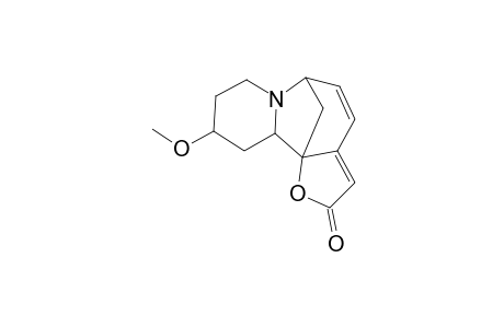 Securinan-11-one, 4-methoxy-, (4.beta.)-