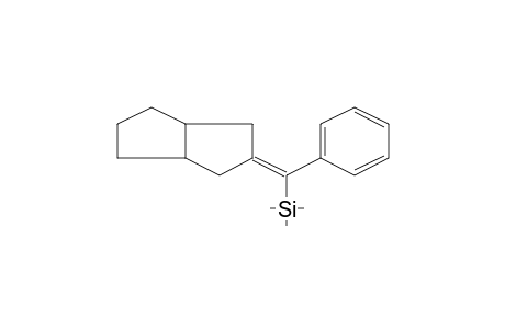 Bicyclo[3.3.0]octane, 3-(1-phenyl-1-trimethylsilylmethylene)-