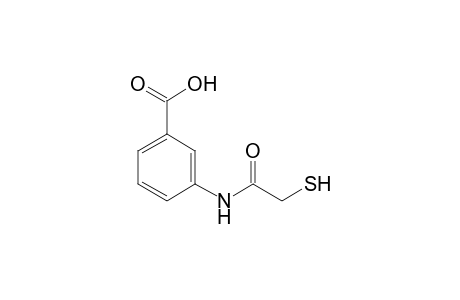 m-(2-mercaptoacetamide)benzoic acid