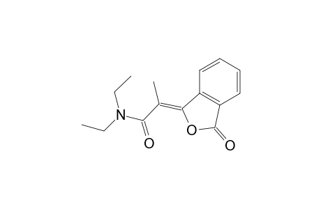 N,N-DIETHYL-2-PHTHALYLIDENE-PROPANAMIDE