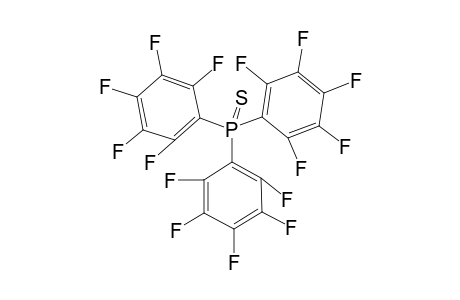 Phosphine sulfide, tris(pentafluorophenyl)-