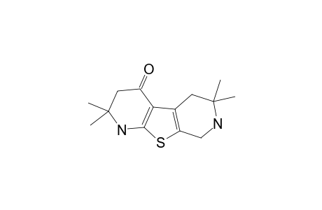 2,3,5,6,7,8-HEXAHYDRO-2,2,6,6-TETRAMETHYL-THIENO-[2,3-B:5,4-C']-DIPYRIDIN-4-(1H)-ONE