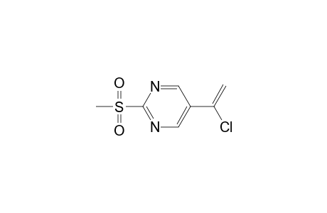 Pyrimidine, 5-(1-chloroethenyl)-2-(methylsulfonyl)-