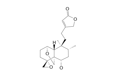 1-ALPHA,19;4-ALPHA,18-DIEPOXY-6-ALPHA-HYDROXYNEOCLEROD-13-EN-15,16-OLIDE