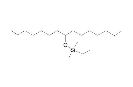 8-Dimethyl(ethyl)silyloxypentadecane