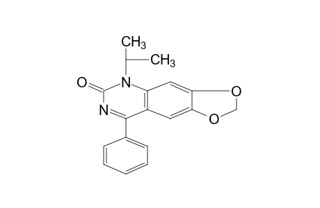 5-isopropyl-8-phenyl-1,3-dioxolo[4,5-g]quinazolin-6(5H)-one