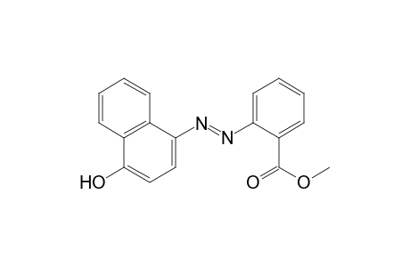 o-[(4-hydroxy-1-naphthyl)azo]benzoic acid, methyl ester