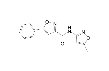 3-isoxazolecarboxamide, N-(5-methyl-3-isoxazolyl)-5-phenyl-