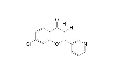 7-chloro-2-(3-pyridyl)-4-chromanone