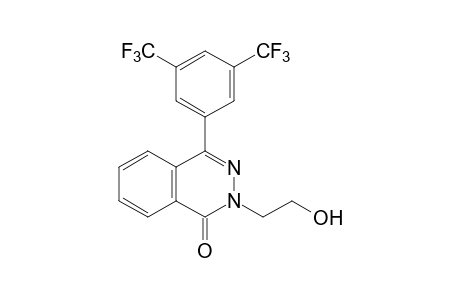 4-(alpha,alpha,alpha,alpha',alpha',alpha'-HEXAFLUORO-3,5-XYLYL)-2-(2-HYDROXYETHYL)-1(2H)-PHTHALAZINONE