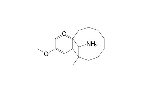 15-Amino-12-methoxy-1-methyltricyclo[7.5.1.0(9,14)]pentadeca-9,10,12-triene