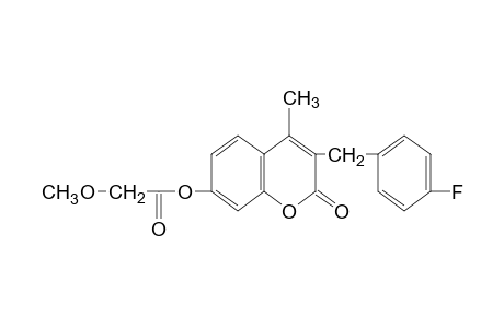 3-(p-fluorobenzyl)-7-hydroxy-4-methylcoumarin, methoxyacetate