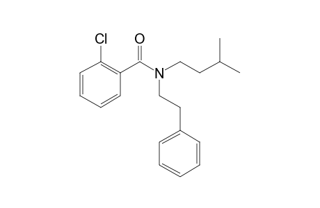 2-Chlorobenzamide, N-(2-phenylethyl)-N-(3-methylbutyl)-