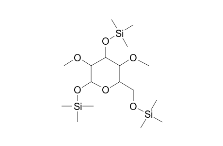 Galactopyranose, 2,4-di-o-methyl-1,3,6-tris-o-(trimethylsilyl)-