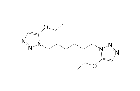 1,1'-hexamethylenebis[5-ethoxy-1H-1,2,3-triazole]