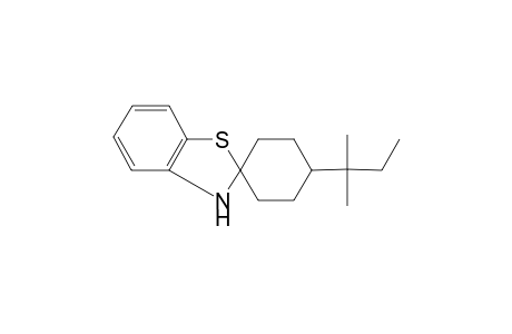 Benzothiazole, 2,3-dihydro-2,4'-spiro(1,1-dimethylpropylcyclohexane)-