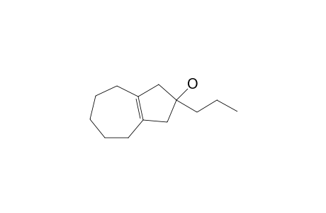 1,2,3,4,5,6,7,8-Octahydro-2-n-propyl-2-azulenol