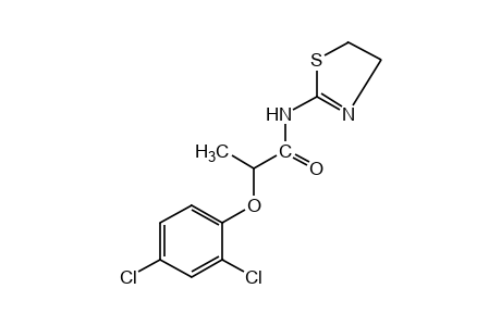 2-(2,4-dichlorophenoxy)-N-(2-thiazolin-2-yl)propionamide