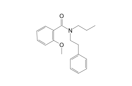 Benzamide, 2-methoxy-N-(2-phenylethyl)-N-propyl-