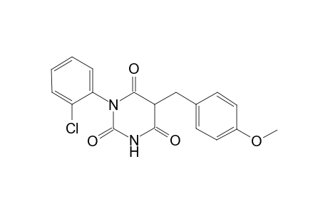 1-(2-chlorophenyl)-5-(4-methoxybenzyl)-2,4,6(1H,3H,5H)-pyrimidinetrione