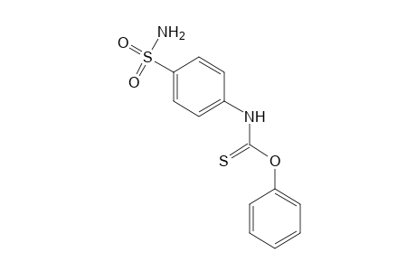 p-SULFAMOYLTHIOCARBANILIC ACID, O-PHENYL ESTER