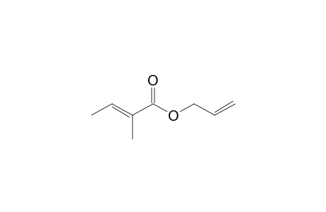 2-Butenoic acid, 2-methyl-, 2-propenyl ester, (E)-