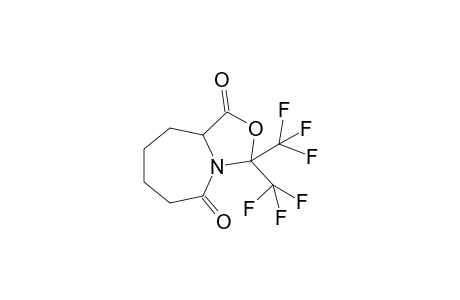 (rac)-10,10-Bis(trifluoromethyl)-1-aza-9-oxabicyclo[5.3.0]decan-2,8-dione