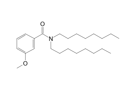 Benzamide, N,N-dioctyl-3-methoxy-