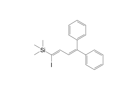 1-Iodo-4,4-diphenyl-1-(trimethylsilyl)buta-1,3-diene