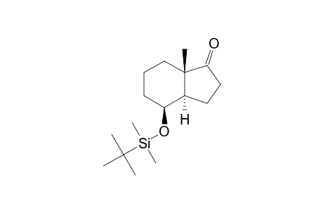 8-BETA-[(TERT.-BUTYLDIMETHYLSILYL)-OXY]-DE-A,B-ANDROSTAN-17-ONE