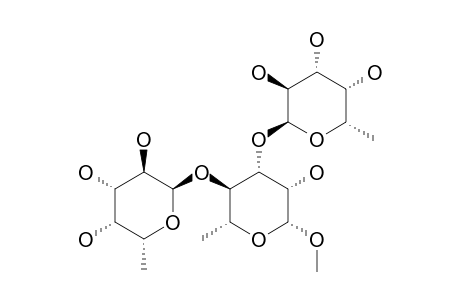 BETA-L-FUC-(1->3)-BETA-L-FUC-(1->4)-ALPHA-L-RHA-OME