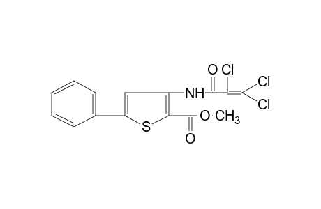 5-phenyl-3-(2,3,3-trichloroacrylamino)-2-thiophenecarboxylic acid, methyl ester