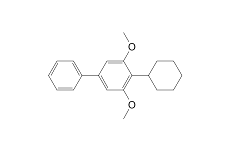 4-Cyclohexyl-3,5-dimethoxy-1,1'-biphenyl