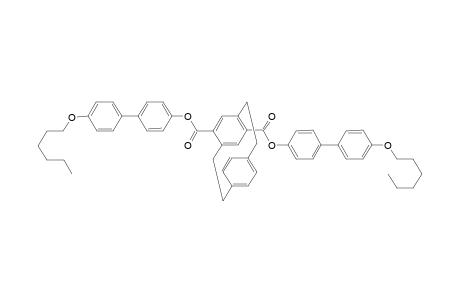 bis[4'-(Hexyloxy)-[1,1'-biphenyl-4-yl] tricyclo[8.2.2.2(4,7)]hexadeca-4,6,10,12,13,15-hexaene-5,15-dicarboxylate