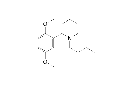 1-butyl-2-(2,5-dimethoxyphenyl)piperidine