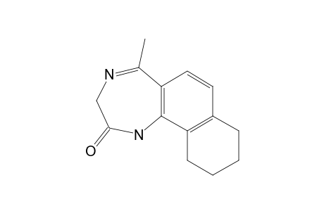 1,3,8,9,10,11-hexahydro-5-methyl-2H-naphtho[1,2-e][1,4]diazepin-2-one