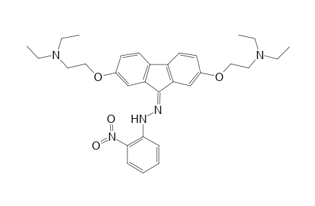 2,7-Bis[2-(diethylamino)ethoxy]-9H-fluoren-9-one (2-nitrophenyl)hydrazone