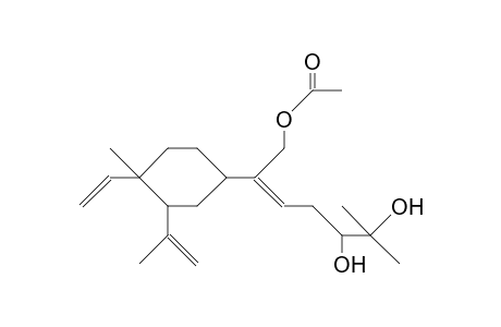 Loba-8,10,13(15)-triene-14,17,18-triol-14-acetate