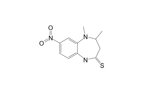 4,5-Dimethyl-7-nitro-1,3,4,5-tetrahydro-2H-1,5-benzodiazepine-2-thione