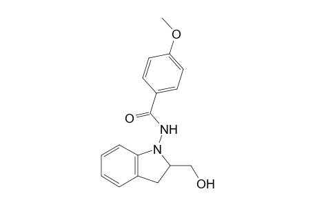 1-(4-Methoxybenzoylamino)-2-hydroxymethylindoline