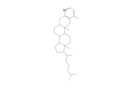 Cholest-2-eno[3,2-b]pyridine, 4'-methyl-