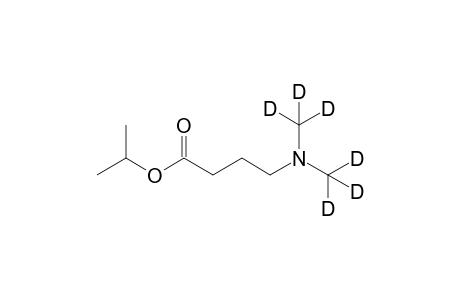Isopropyl N,N-deuterodimethyl-.gamma.-aminobutyrate