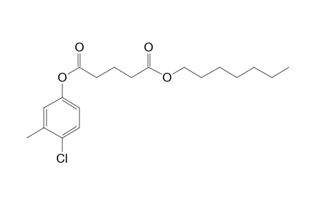 Glutaric acid, 4-chloro-3-methylphenyl heptyl ester