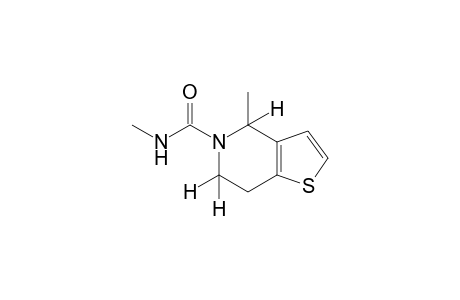 N,4-dimethyl-4,5,6,7-tetrahydrothieno[3,2-c]pyridine-5-carboxamide